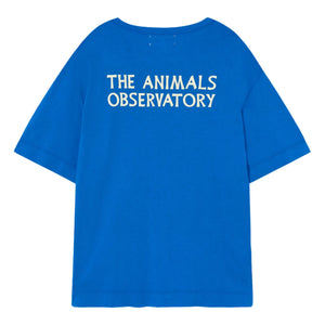 The Animals Observatory - Rooster Oversize Tişört | Mavi