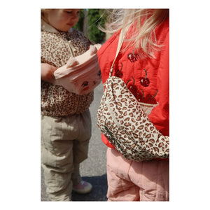 Konges Sløjd - Pailletten-Leoparden-Tasche | Braun