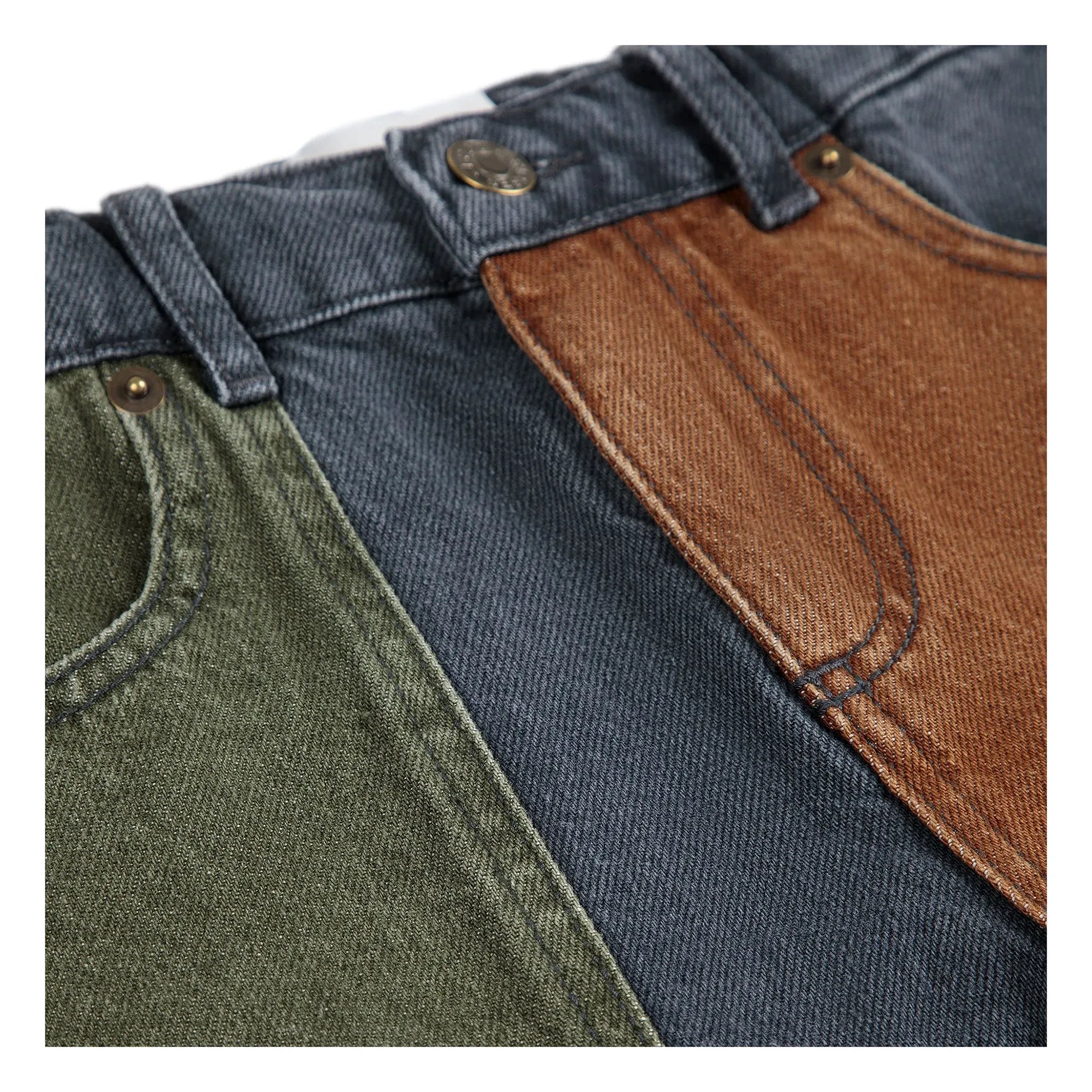 Bobo Choses - Bio-Baumwoll-Yoke-Jeans | Grau