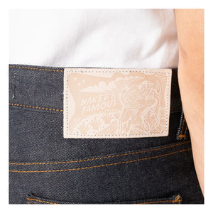 Naked & Famous - Super Guy Dia De Los Muertos Selvedge Jeans | Indigo