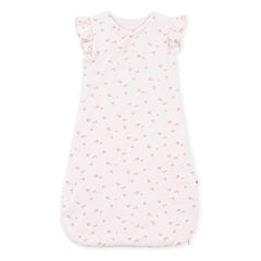 Petit Bateau - Fleurie Velours Organik Pamuk Uyku Tulumu | Pudra Pembe