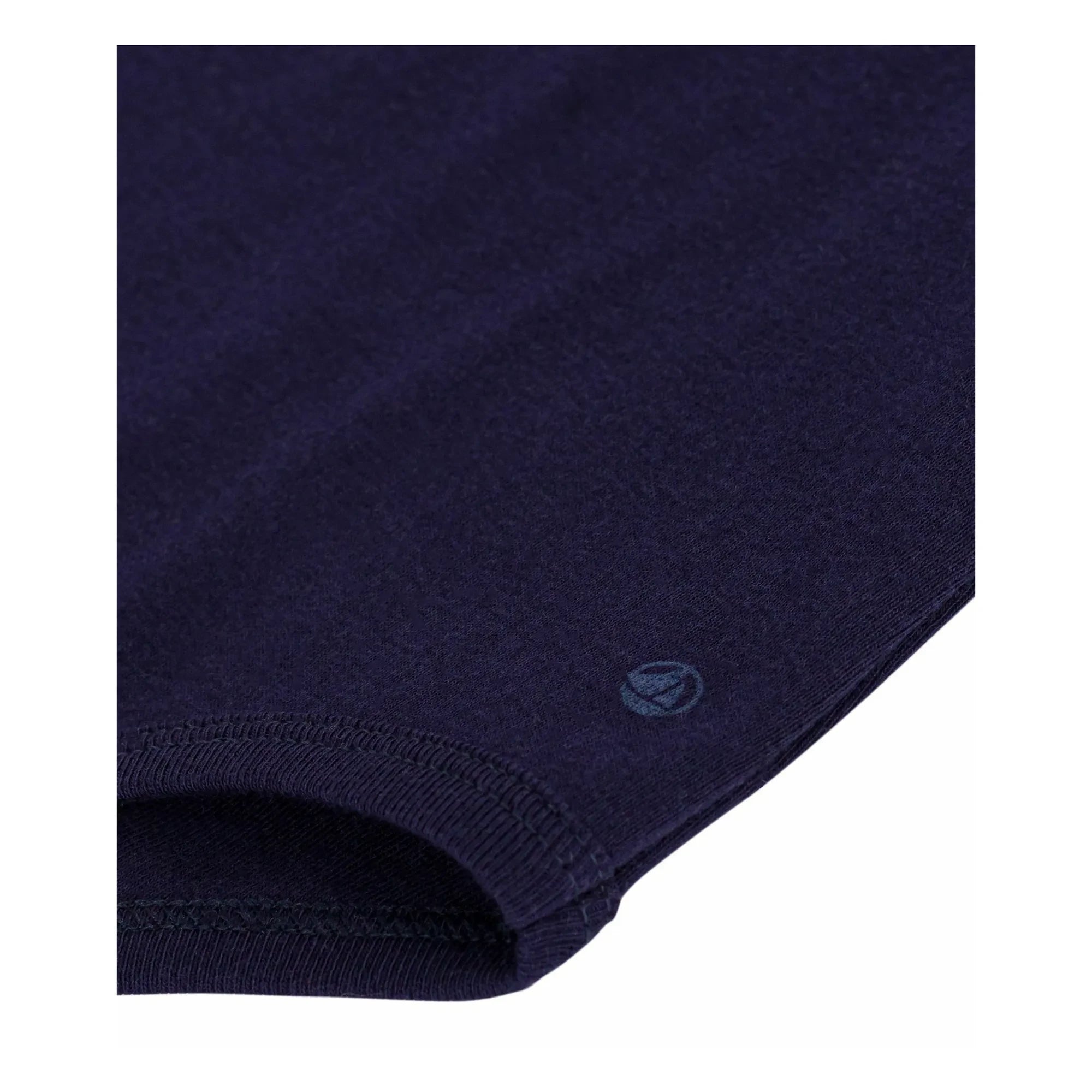 Petit Bateau – Body mit Rollkragen aus Bio-Baumwolle | Nachtblau