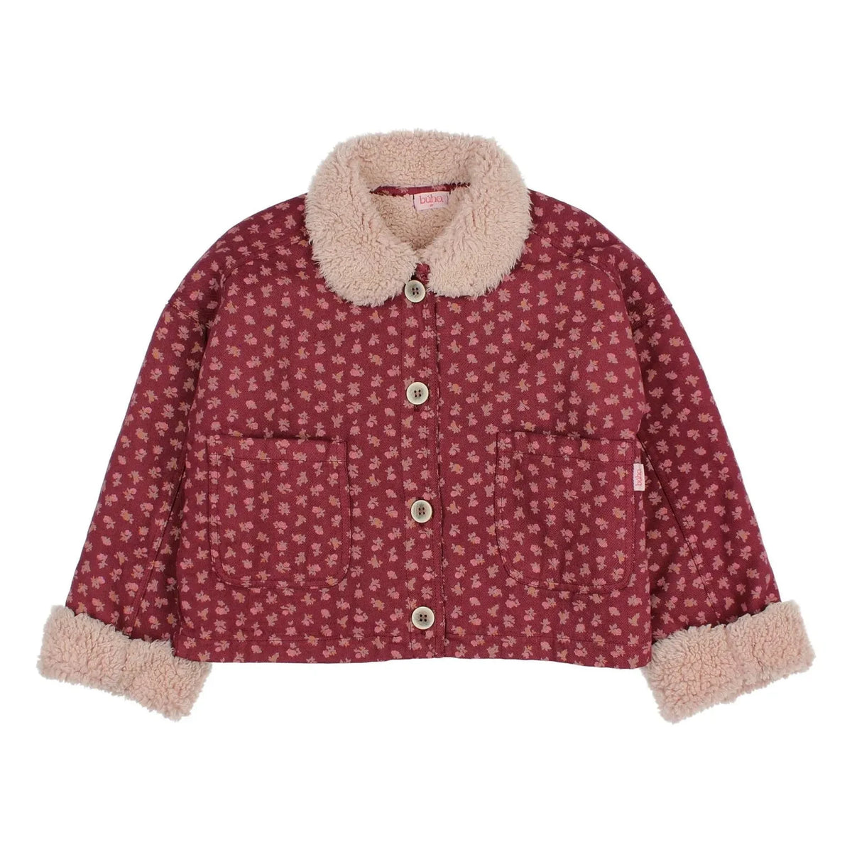 Búho - Cottage Fleuri Jacke | Bordeaux