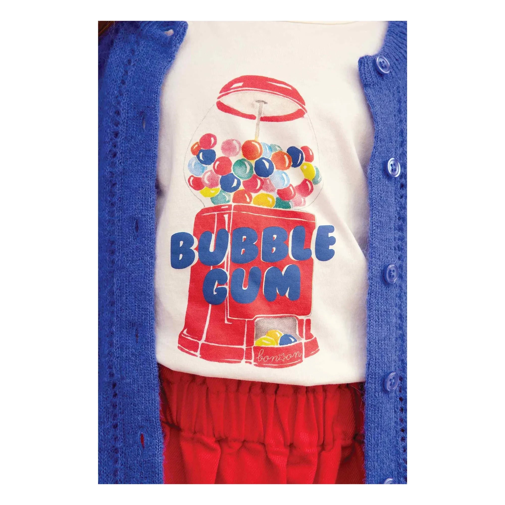 Bonton - Livo Bubble T-Shirt | Ecru