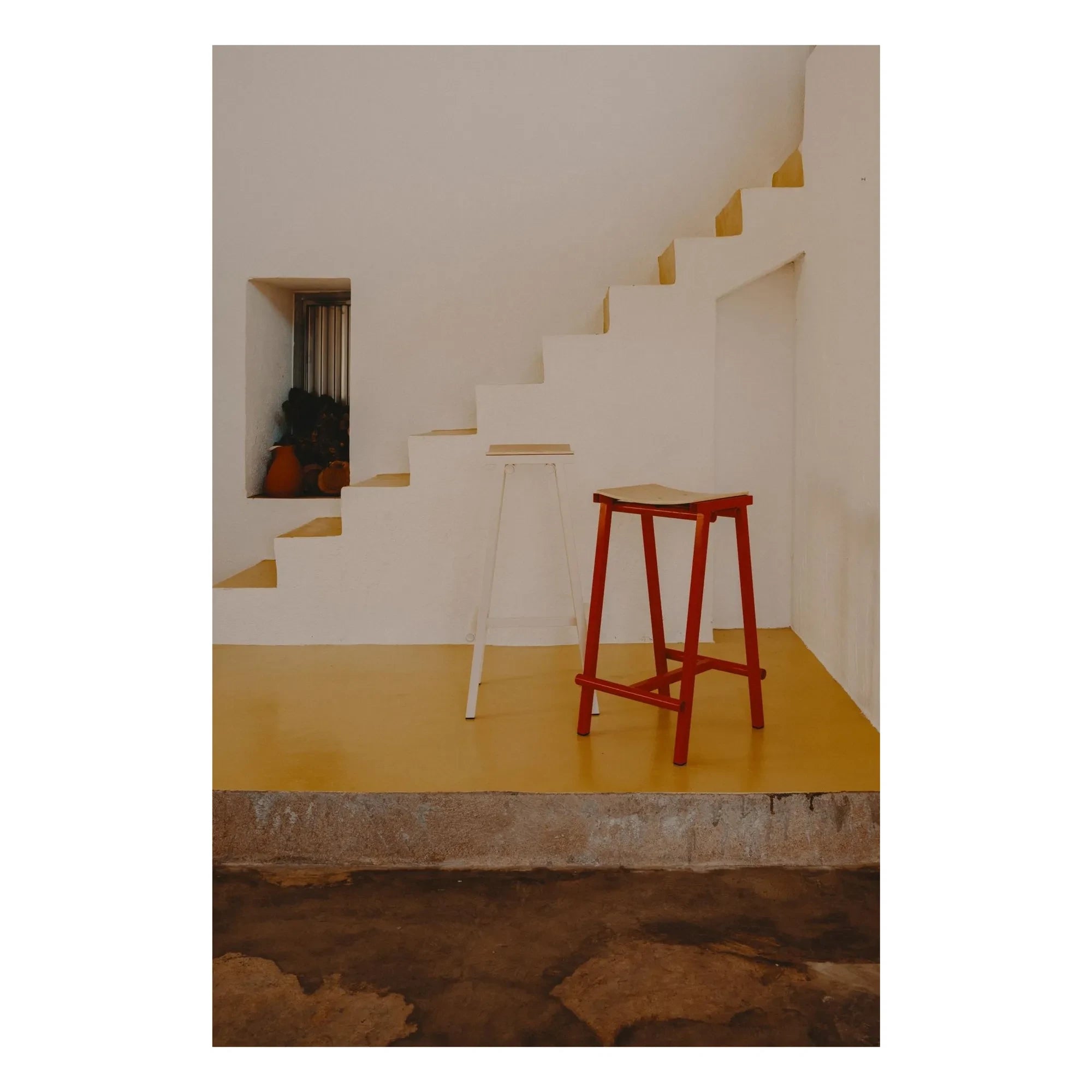 Hay - Barhocker 65 cm Taburete 8 | Rot