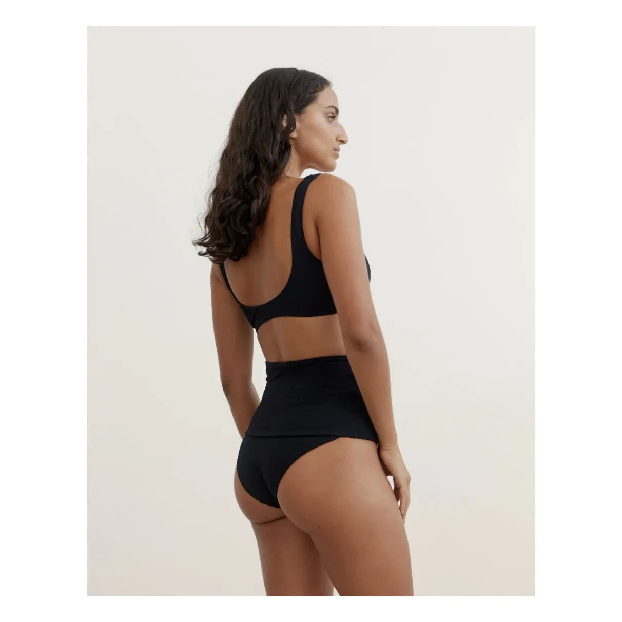 Boteh - Estel Bikinihose | Schwarz