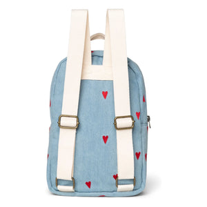 Studio Noos - Hearts Rucksack | Denim