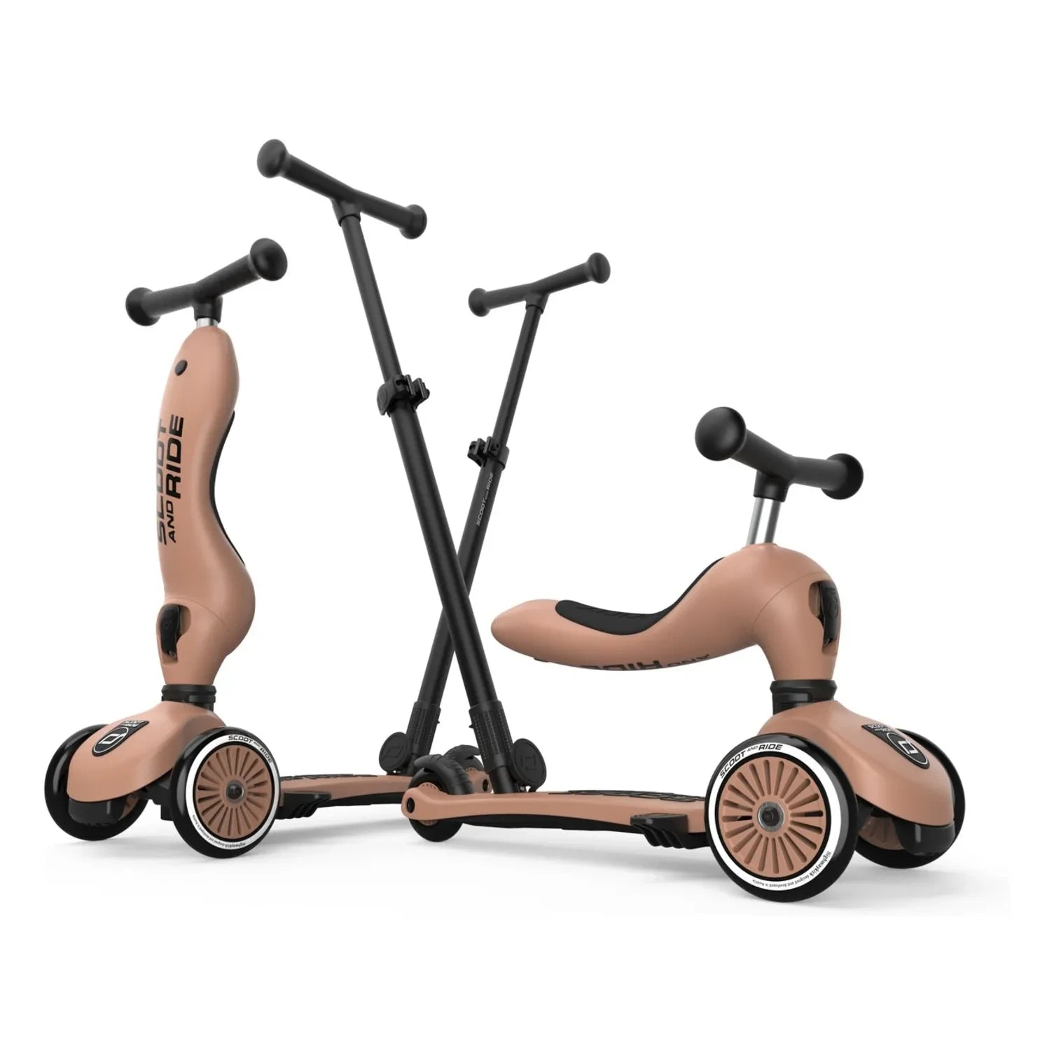 Scoot & Ride – 2-in-1 Scooter | Mocha