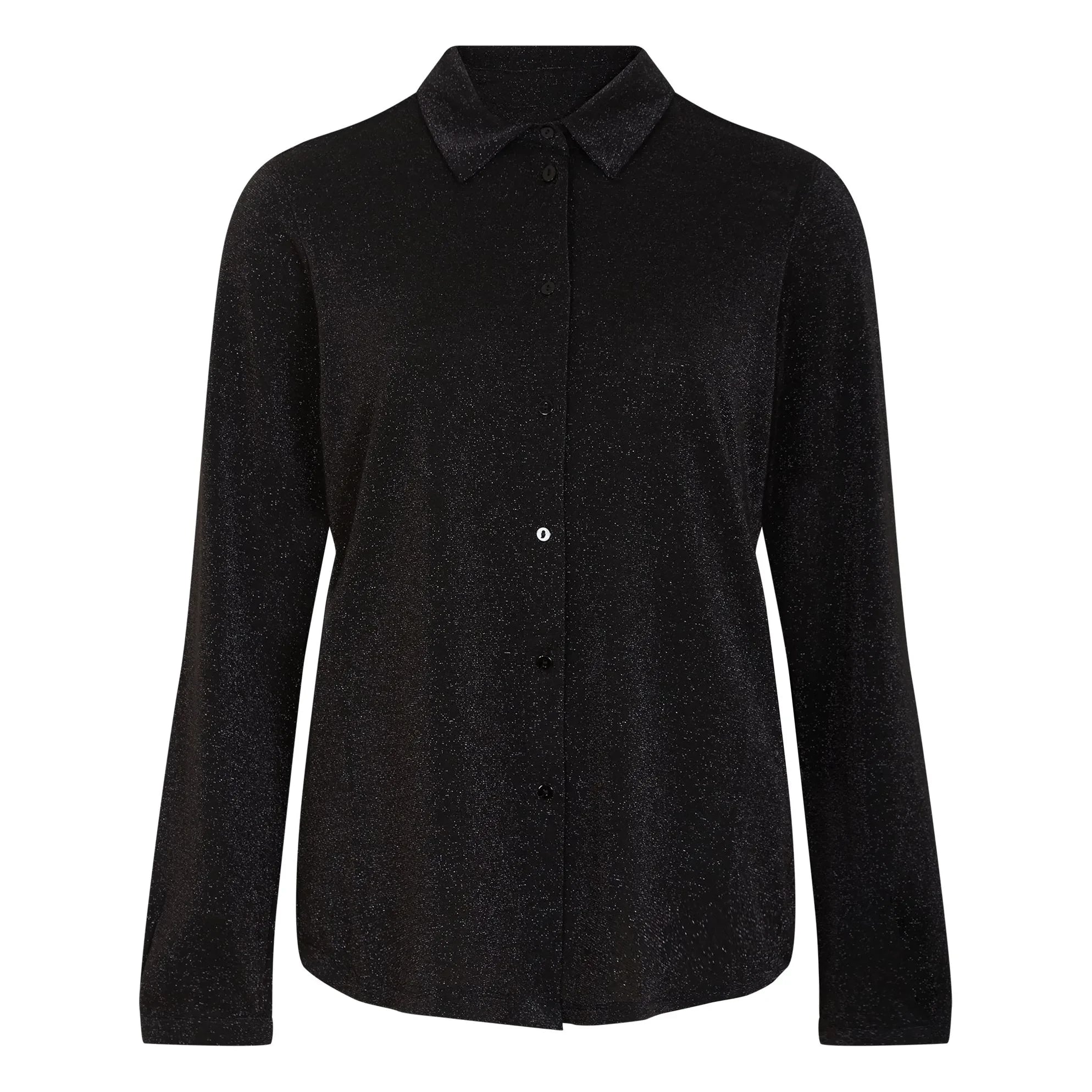 Momoni - Meudon Metallic Shirt | Anthrazit