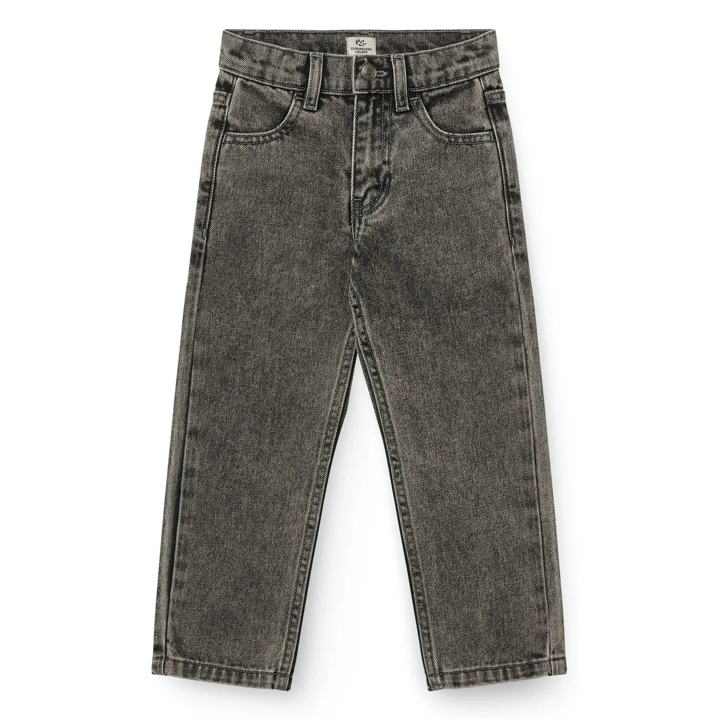 Copenhagen Colors - Jeans aus Bio-Baumwolle mit Used-Effekt | Dunkelgrau