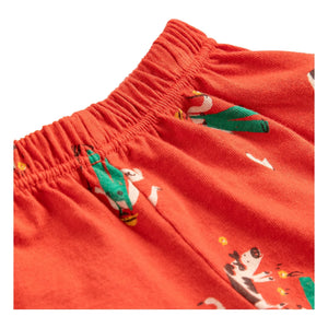 Bobo Choses - Bio-Baumwoll-Twill-Shorts | Rot
