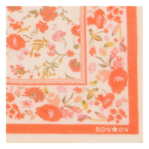 Bonton - Foulard mit Blumenmuster | Rot