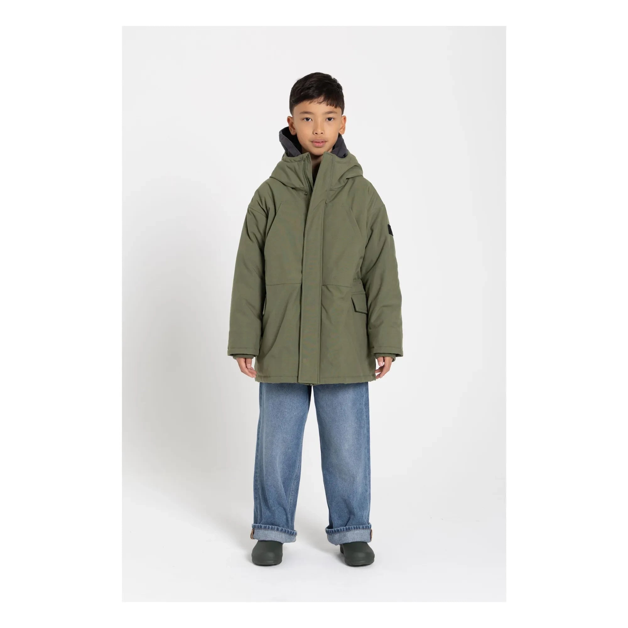 Kinderleicht - Oden Steppgefütterter Parka | Khaki