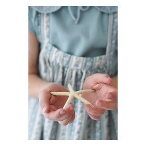 Soor Ploom - Sundae T-Shirt aus Bio-Baumwolle mit Rüschen | Eisblau