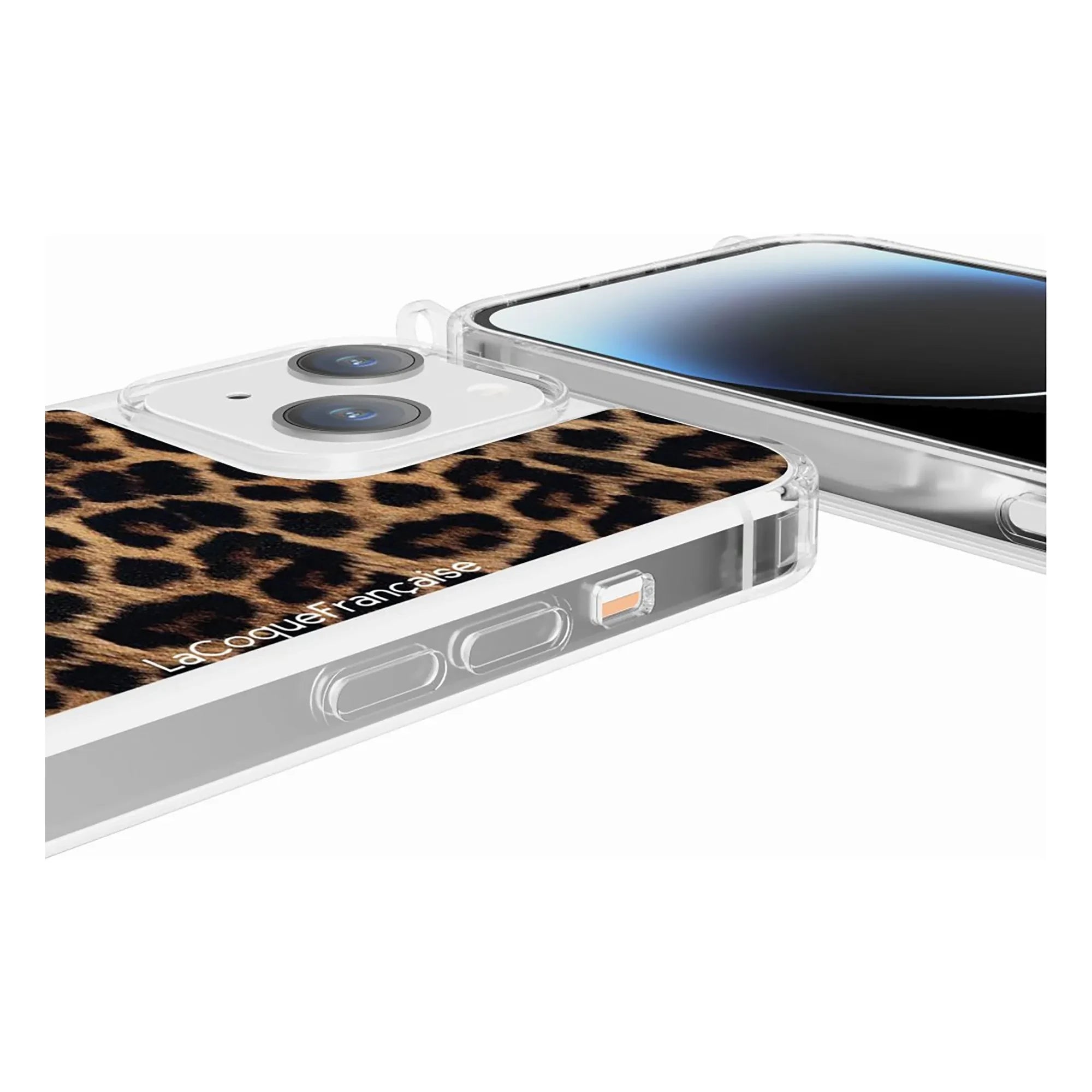 LaCoqueFrançaise - iPhone Leoparden-Hülle | Braun