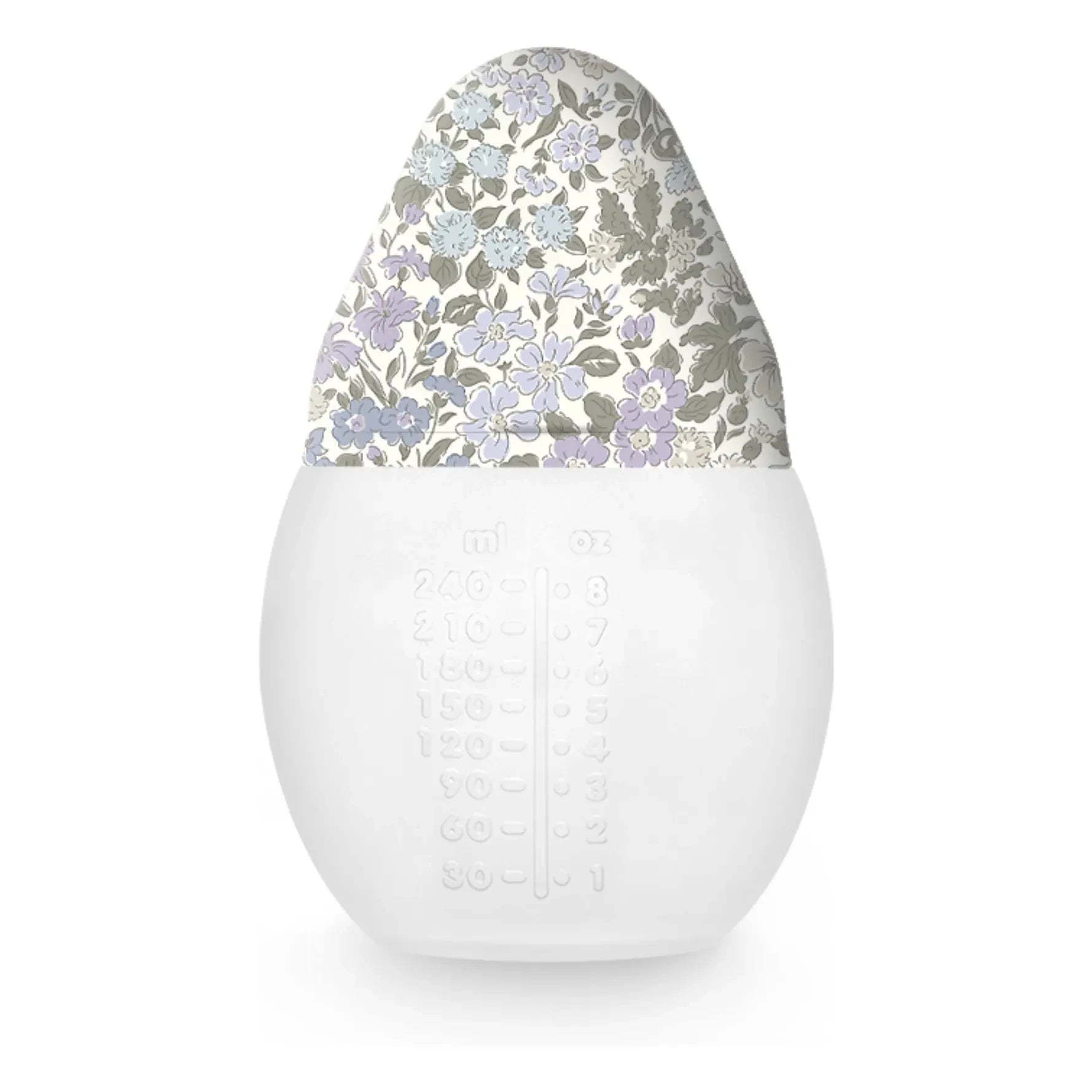 Elhée - Joanna Louise medizinische Silikonflasche mit physiologischem Sauger - Elhée x Liberty | Lavendel