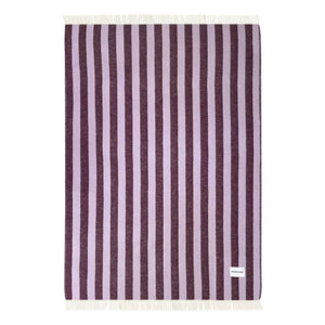Maison Deux - Candy Wrap Wolldecke | Lila