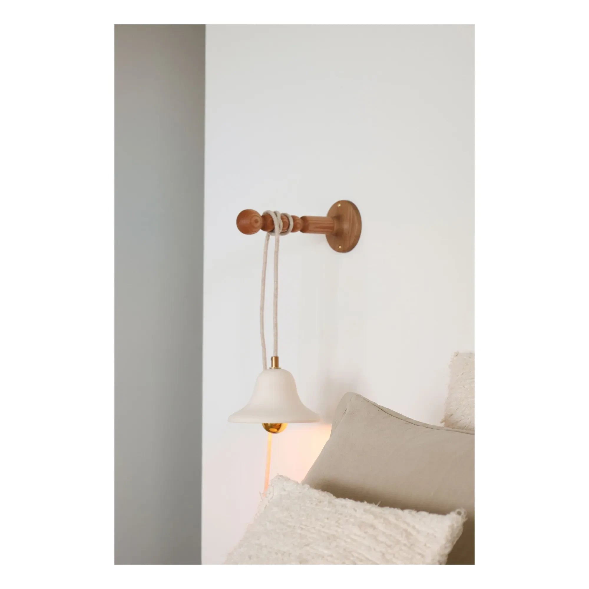 Masamé - Gigaro roter Ton Kerzenlampe | Warmweiß