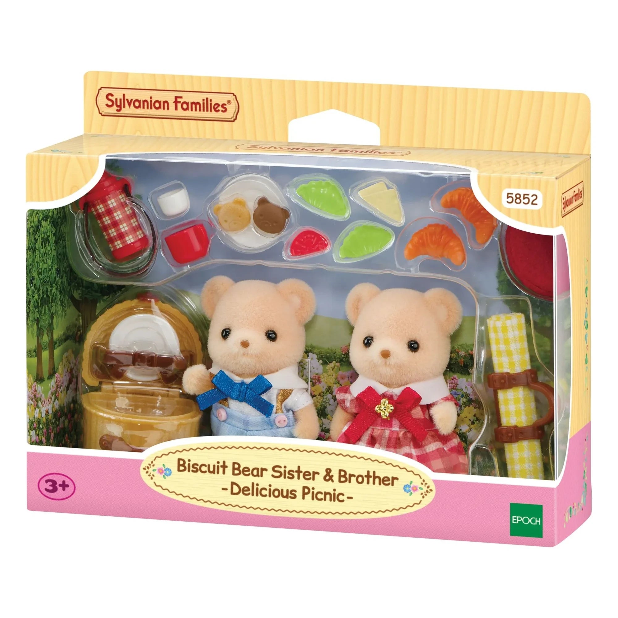 Sylvanian Families - Cookie Bears Gourmet-Picknick
