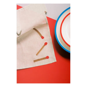 Hay - Sobremesa Servietten - 4er Set | Weiß