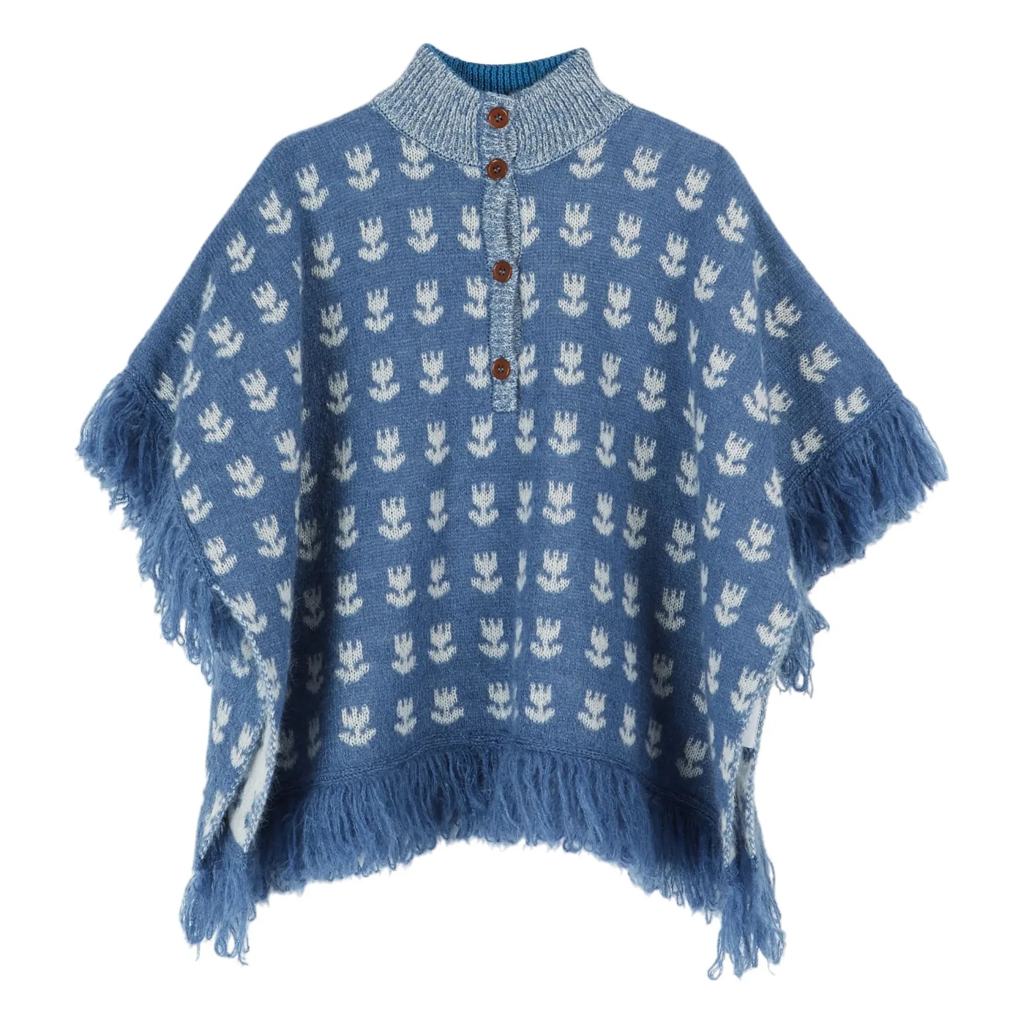 Emile et Ida - Lale Wollponcho | Blau