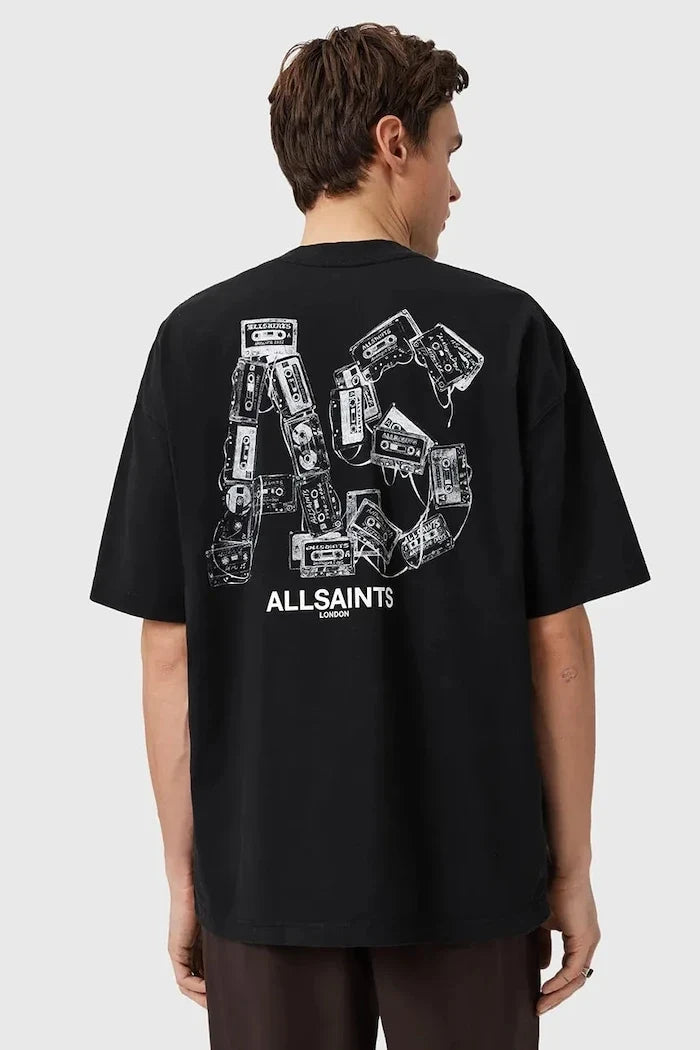 AllSaints MIXTAPE Pamuklu Tişört