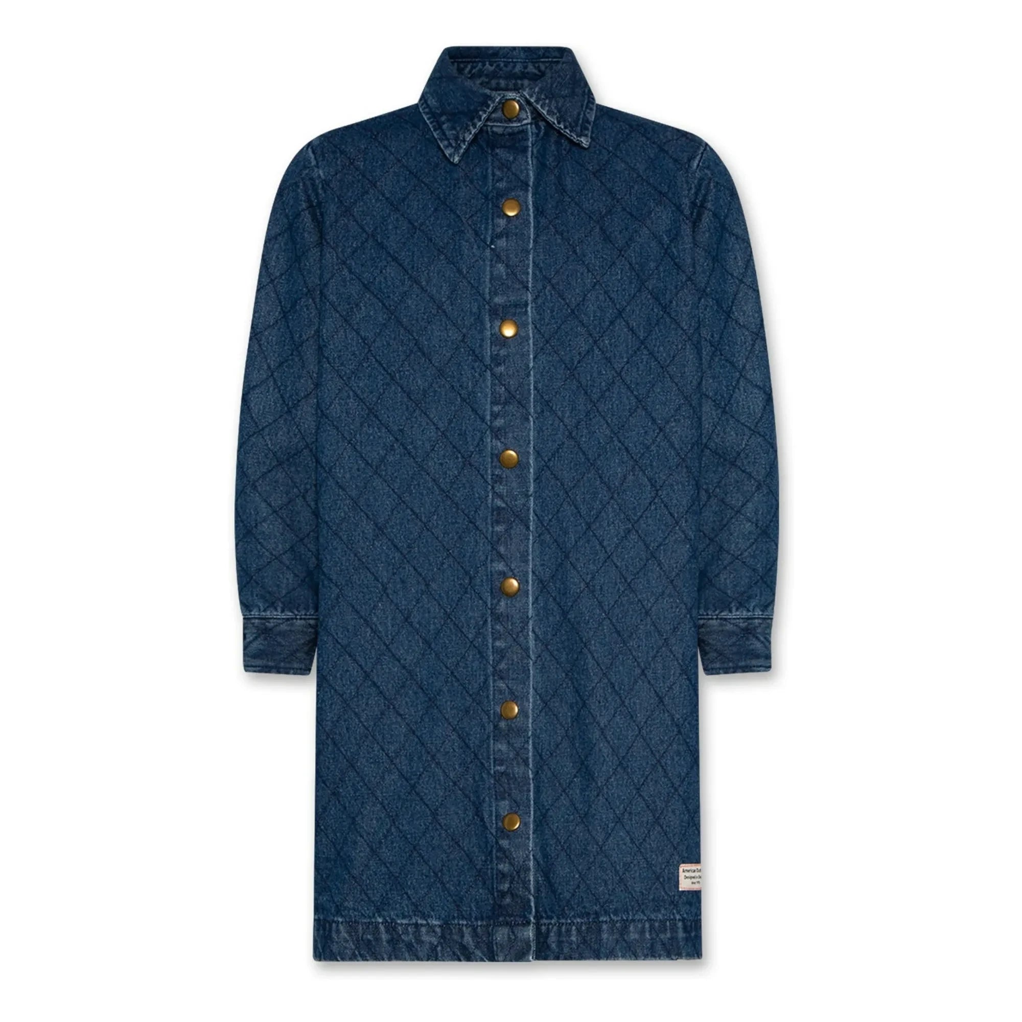AO76 - Lol Check Kleid | Denim