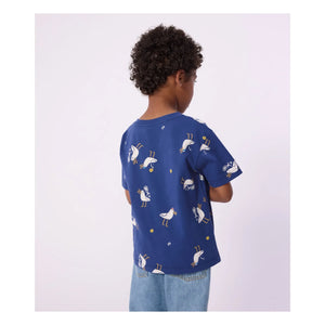 Petit Bateau - Seagull T-Shirt | Dunkelblau