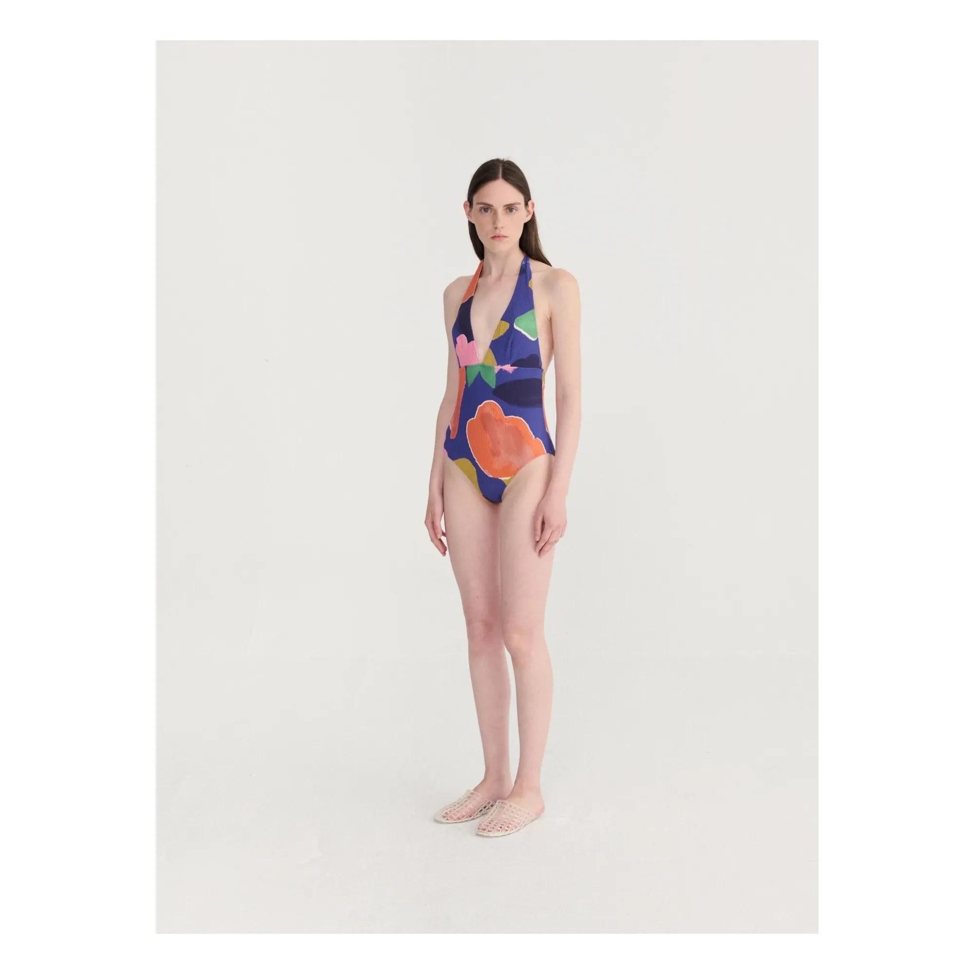 Bobo Choses - Blooming Color Badeanzug | Blau