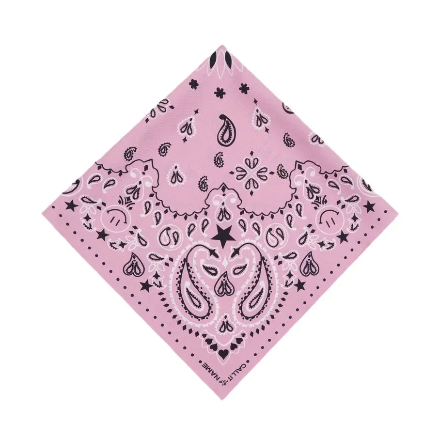 Call it by your name - Bandana Small Etoile Soie | Pembe