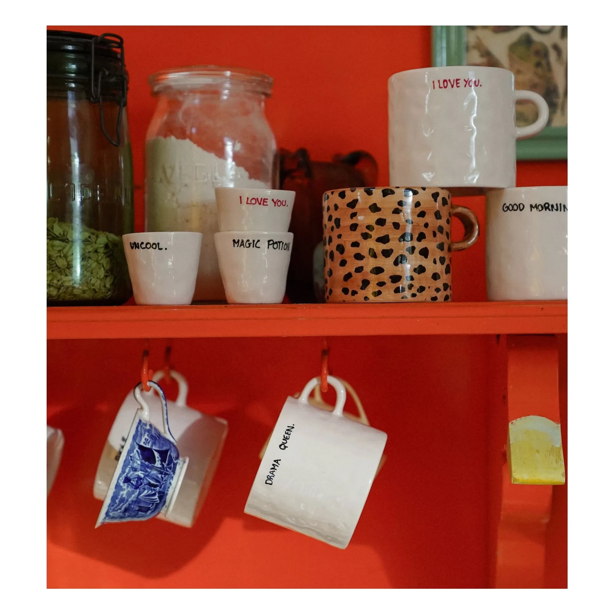 Anna + Nina - Drama Queen Tasse | Ecru