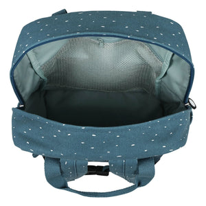 Trixie - Mr. Triceratops Großer Rucksack | Grau-Blau
