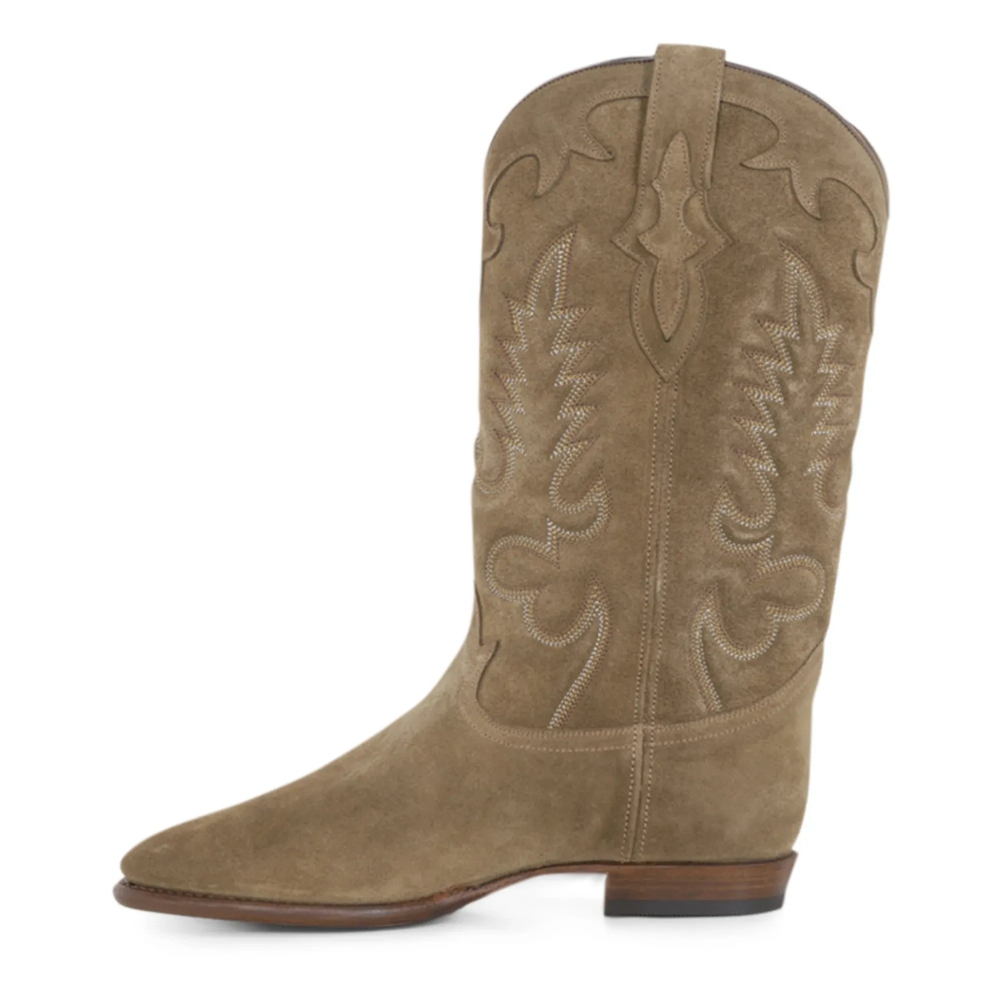Shiloh Heritage – Wildleder-Stiefel Mitternachtsbeige