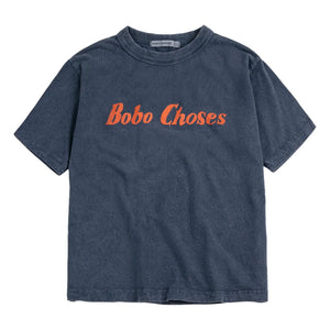 Bobo Choses - Bobo Choses Organik Pamuk Tişört | Lacivert