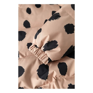 Liewood - Adelina Steppjacke mit Leopardenmuster aus recycelten Fasern | Hellrosa