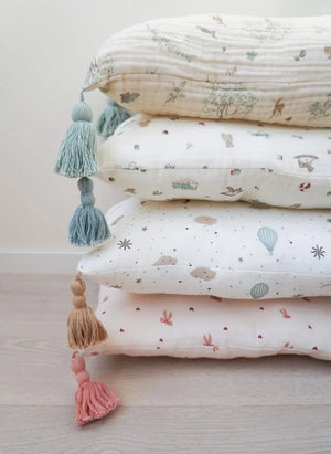 Cam Cam - Woodland Kissen | Ecru