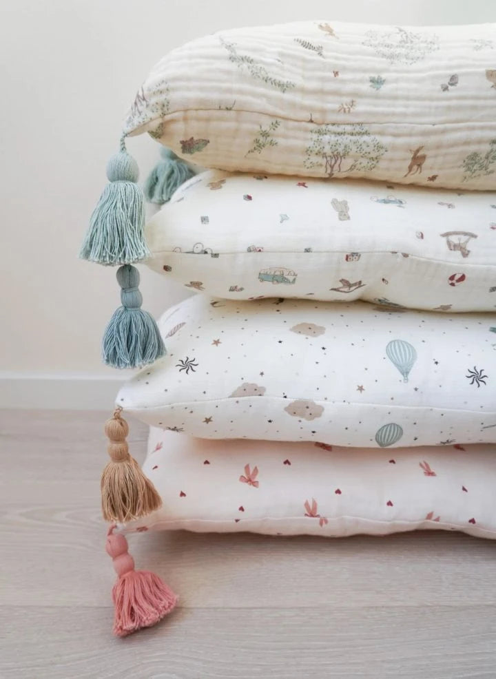 Cam Cam - Woodland Kissen | Ecru