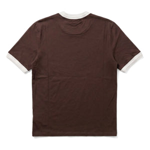 Wooden Store - Relief-T-Shirt | Braun