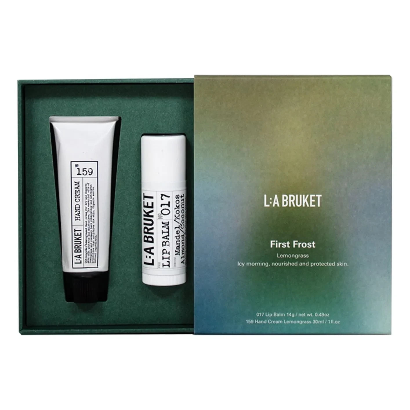 L:A BRUKET - First Frost Set - Zitronengras