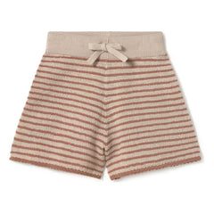 Coco au Lait - Strukturierte Bio-Baumwollshorts | Beige