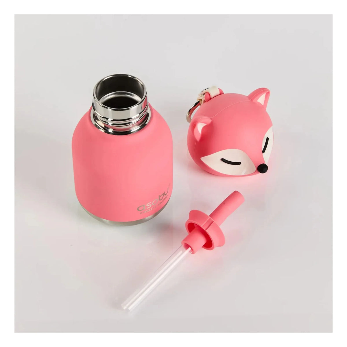 Asobu - Renard Mini-Flasche aus Edelstahl | Pink