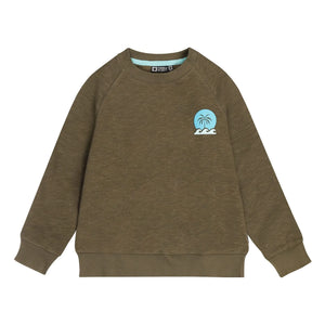 Tumble N'Dry – High Tide Sweatshirt aus Bio-Baumwolle | Khakibraun
