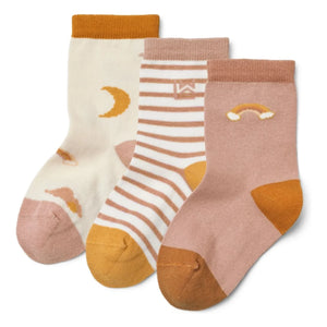 Liewood - 3er Dream Socken Set | Rosa