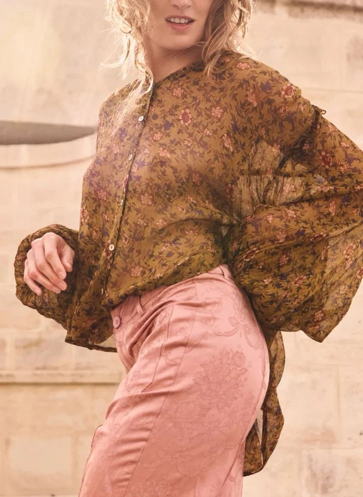 Mes Demoiselles - Ascent Bluse | Senf