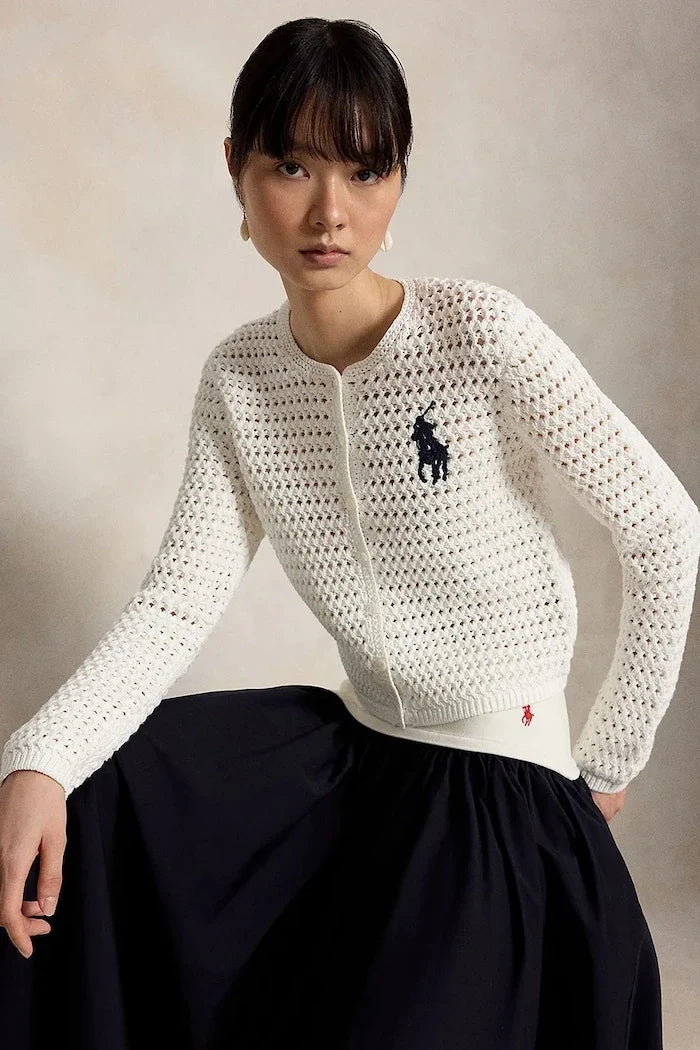 Polo Ralph Lauren pamuklu kadın yelek