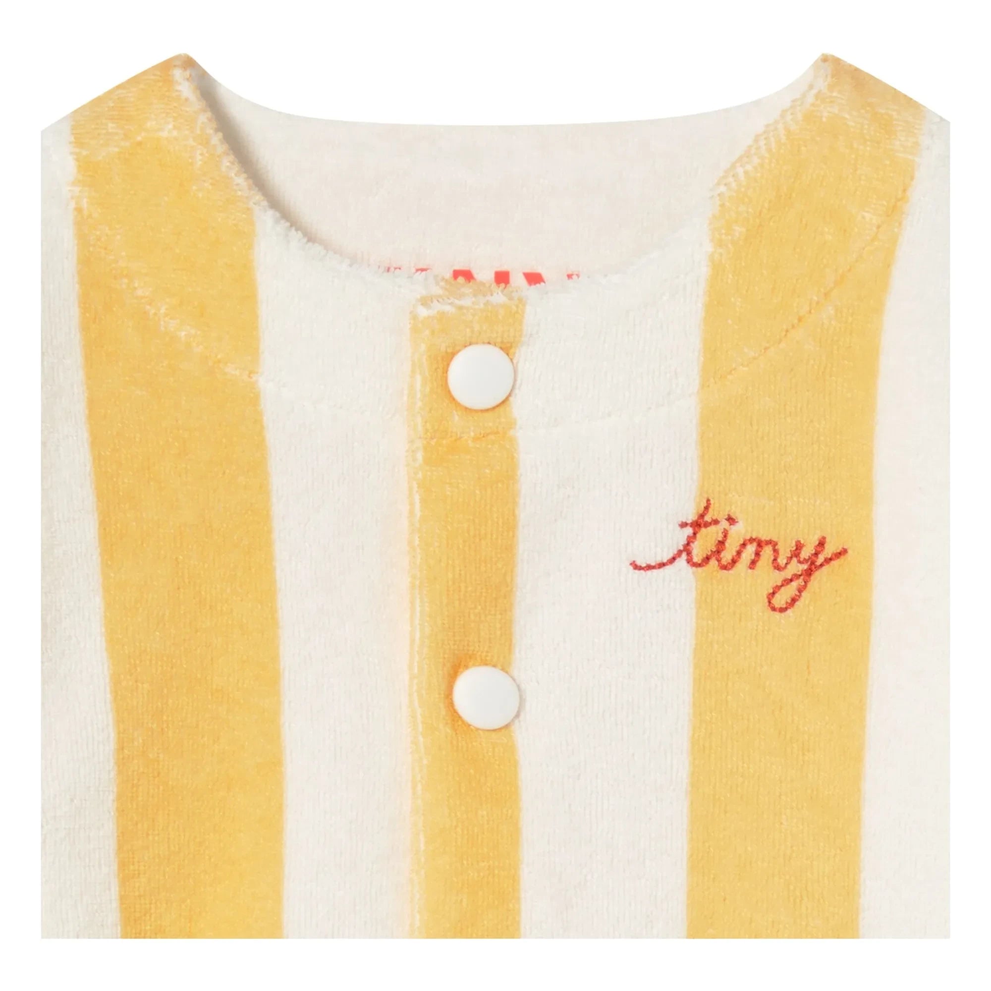 Tinycottons - Gestreiftes Sweatshirt aus Bio-Baumwolle | Gelb