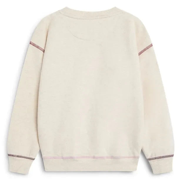 Die neue Gesellschaft – TNS Logo Sweatshirt | Krem