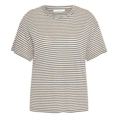 By Bar – Gestreiftes T-Shirt | Dunkelblau