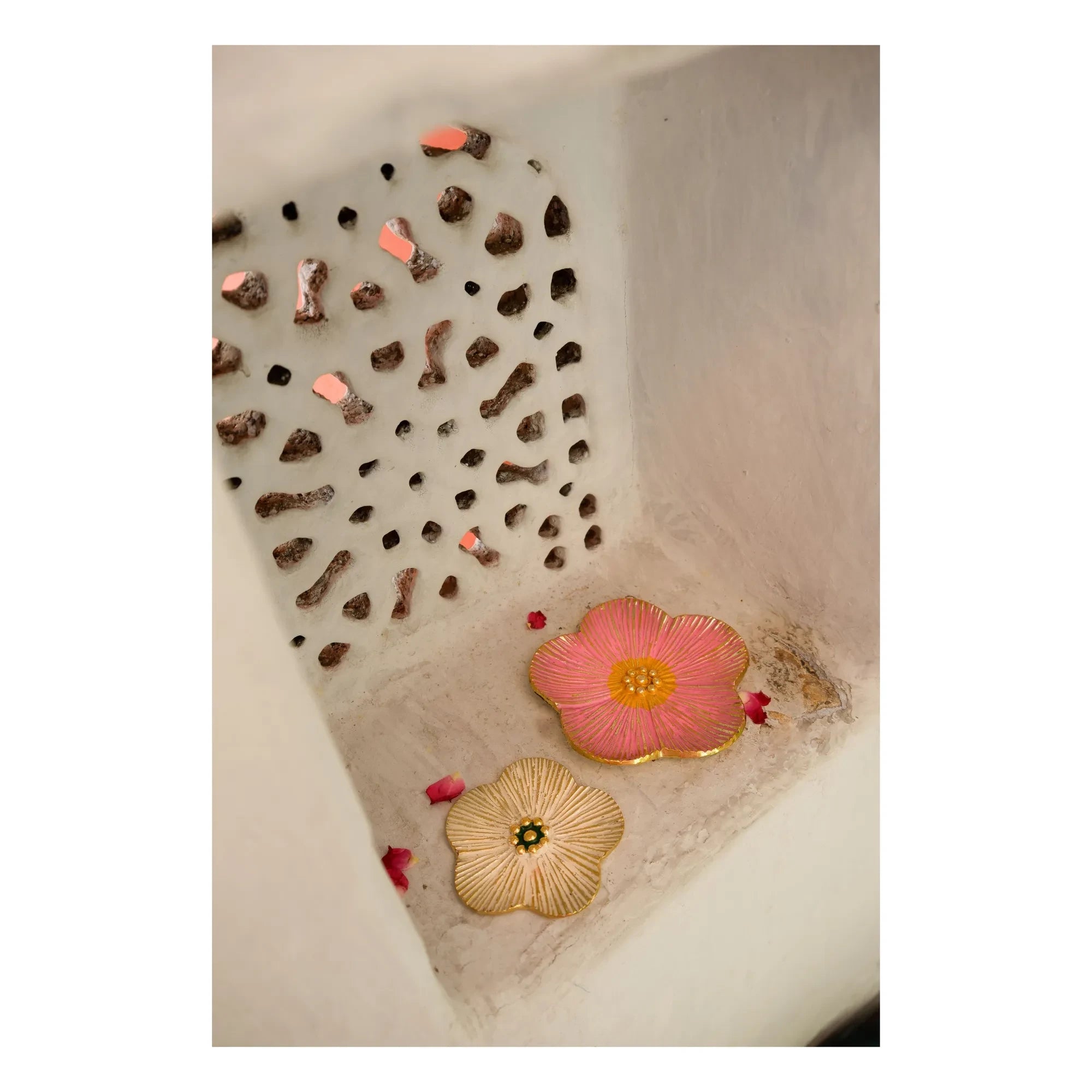 Doing Goods - Faye Teller mit Blumenmuster | Rosa