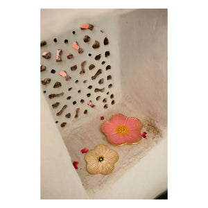 Doing Goods - Faye Teller mit Blumenmuster | Rosa